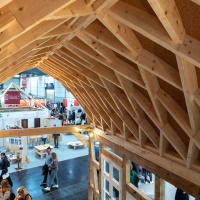 View from BENNERT stand across denkmal 2024